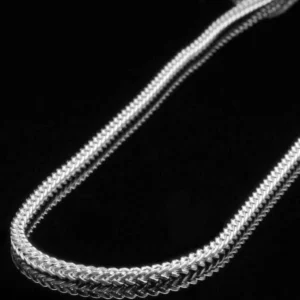 White Gold Franco Chain